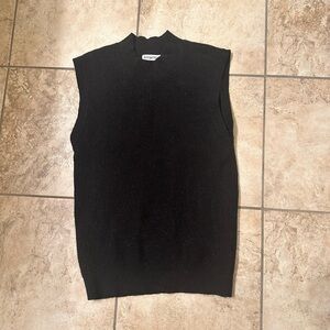 Black Women's Sweater Vest